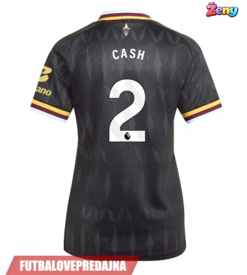 Lacne Ženy Futbalové dres Aston Villa Matty Cash #2 2026-27 Krátky Rukáv - Preč